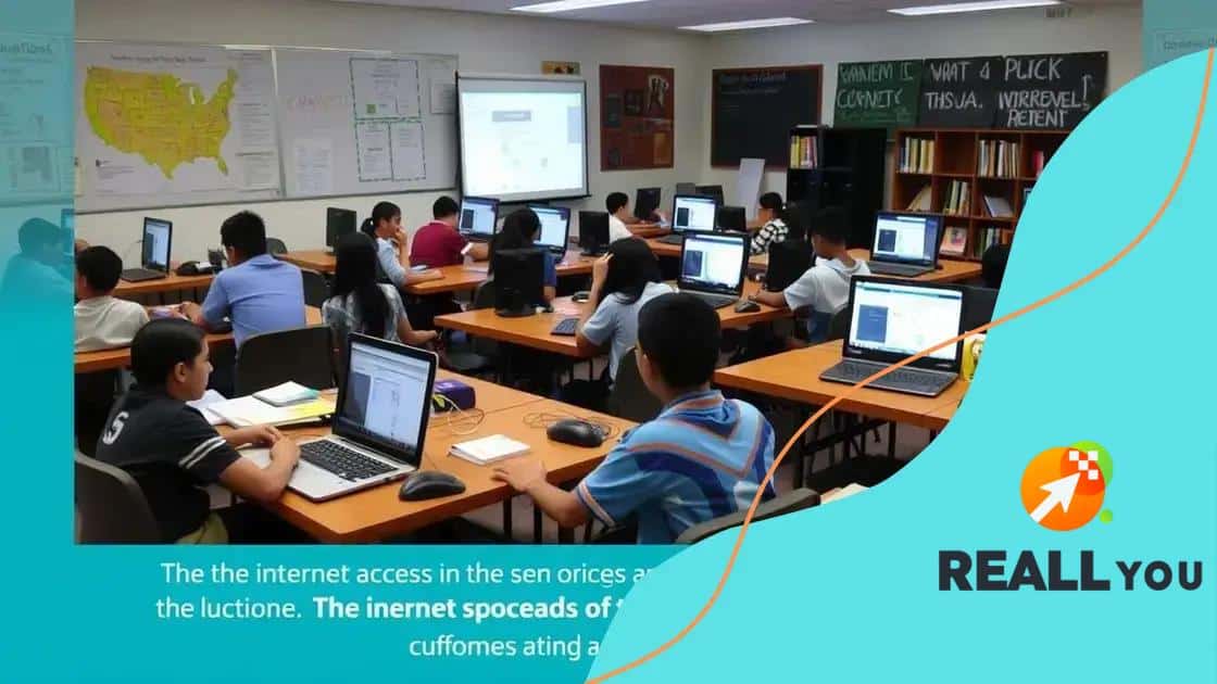 Impact of internet access on education