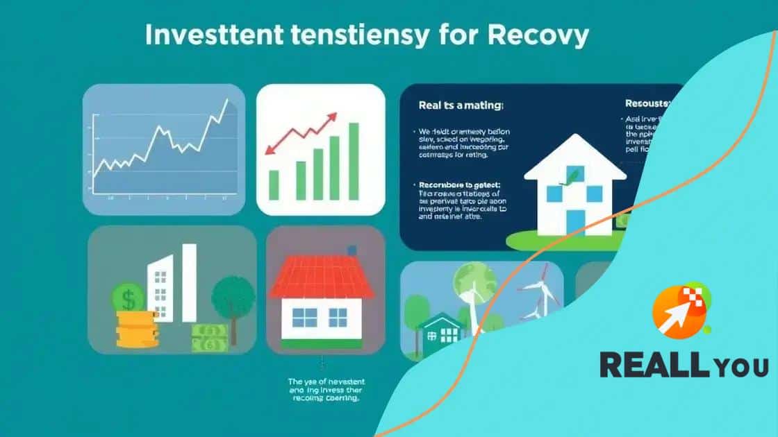 Key investment strategies for recovery