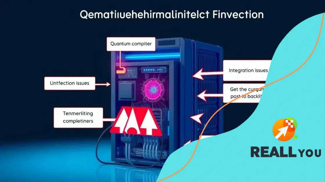 Potential challenges in adopting quantum technology