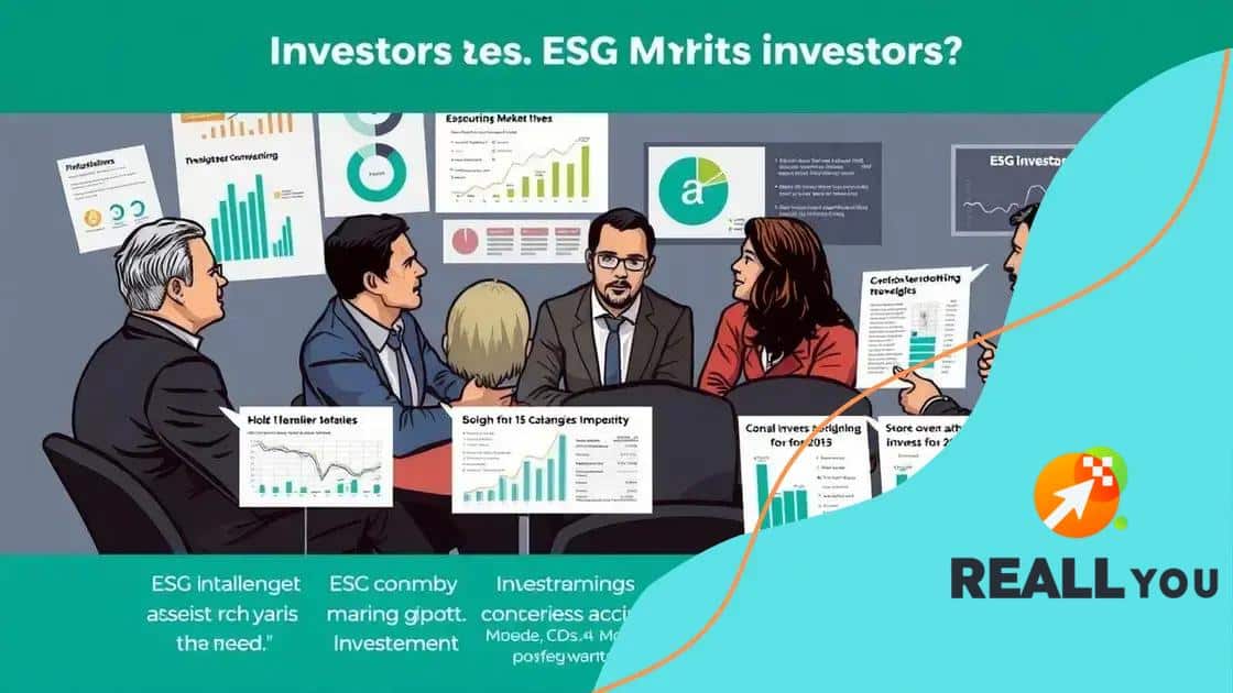 Challenges faced by ESG investors