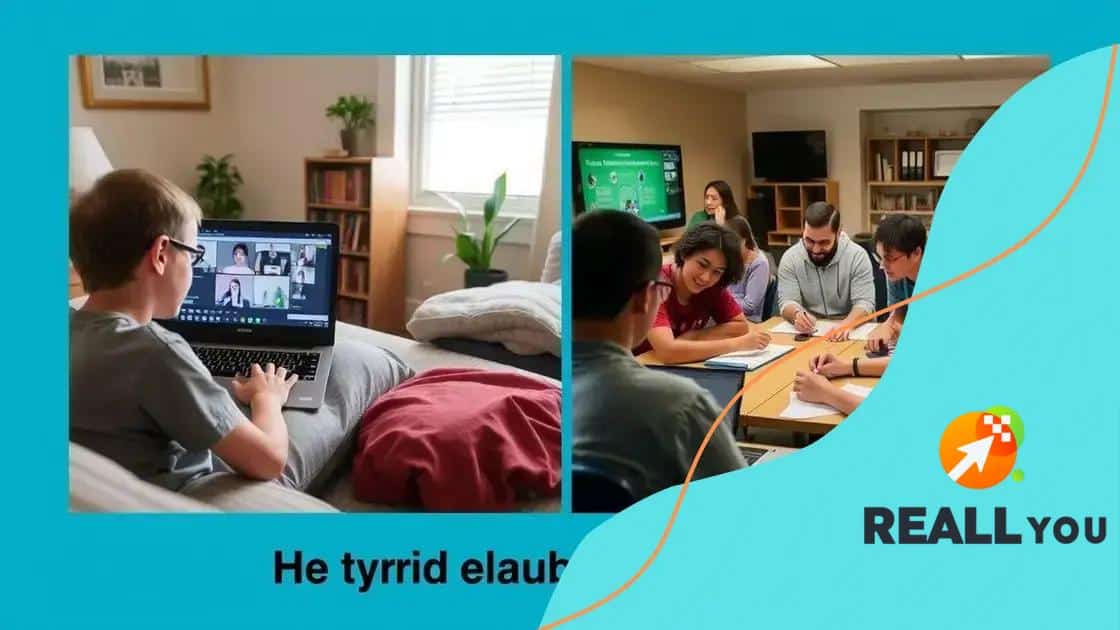 navigating online and hybrid education