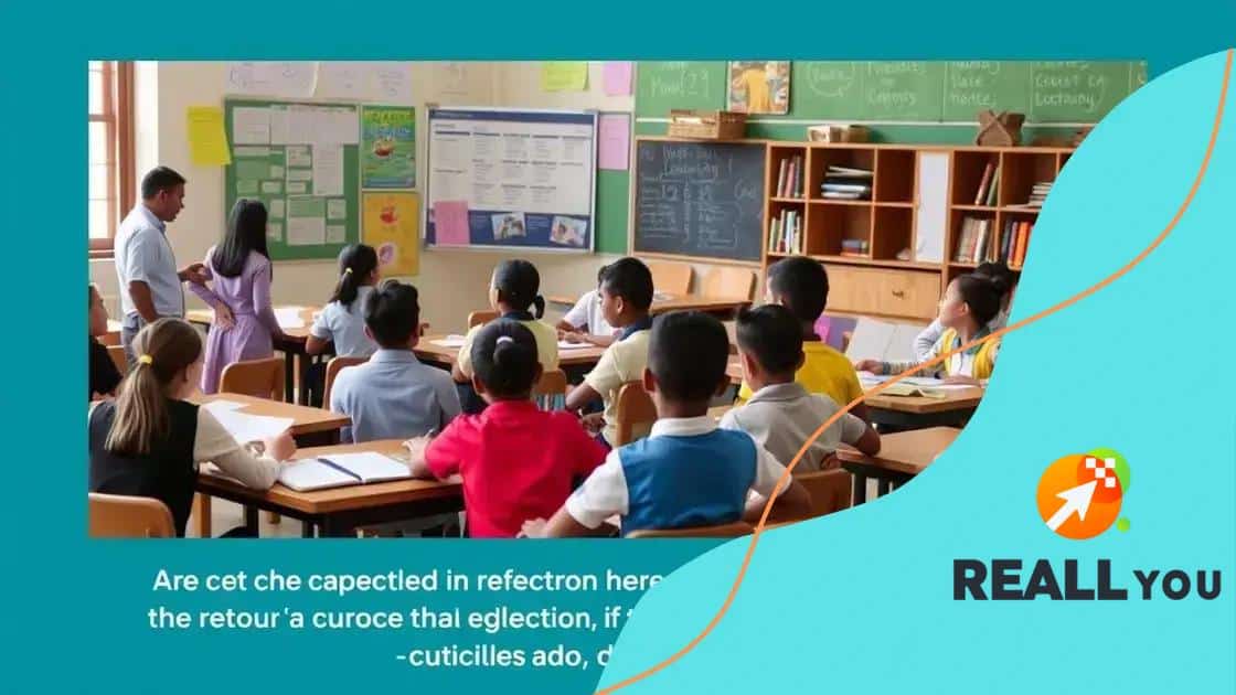 Key areas affected by educational reforms