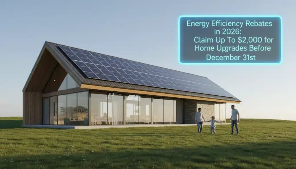 Energy Efficiency Rebates 2026: Claim Up to $2,000 for Home Upgrades