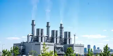 Industrial facility with reduced emissions under new EPA regulations