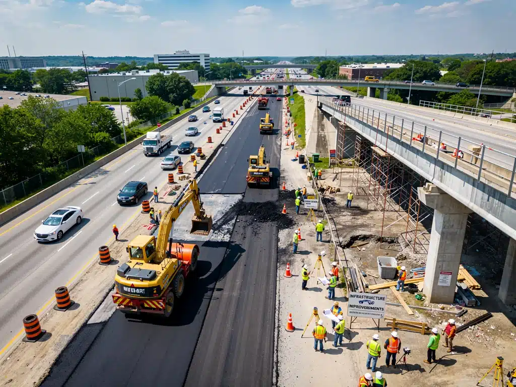 Infrastructure Bill Progress: 1,500 Miles of Roads and Bridges Repaired